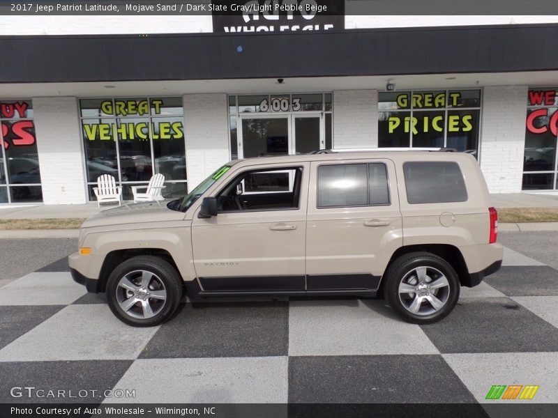 Mojave Sand / Dark Slate Gray/Light Pebble Beige 2017 Jeep Patriot Latitude