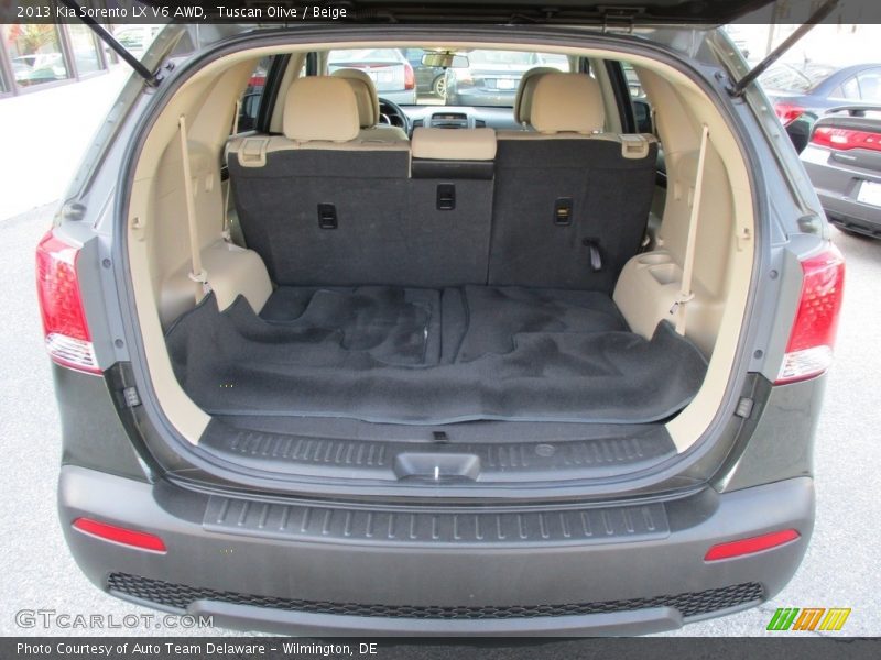 Tuscan Olive / Beige 2013 Kia Sorento LX V6 AWD