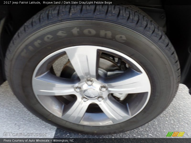 Mojave Sand / Dark Slate Gray/Light Pebble Beige 2017 Jeep Patriot Latitude