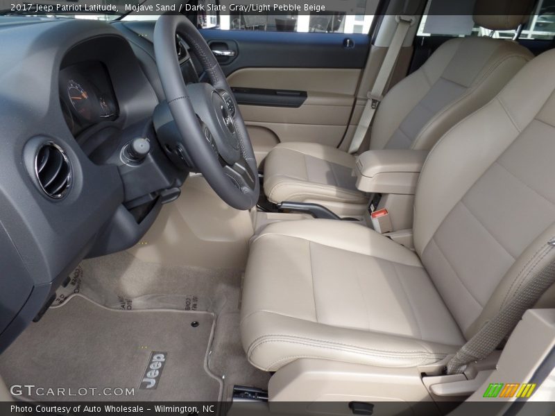  2017 Patriot Latitude Dark Slate Gray/Light Pebble Beige Interior