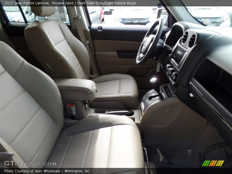 Mojave Sand / Dark Slate Gray/Light Pebble Beige 2017 Jeep Patriot Latitude