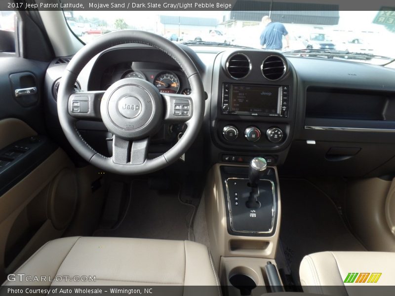 Mojave Sand / Dark Slate Gray/Light Pebble Beige 2017 Jeep Patriot Latitude