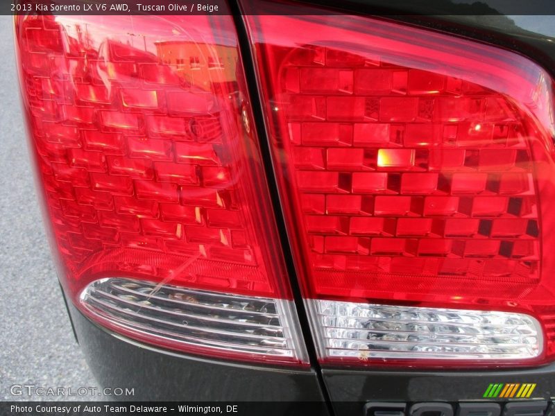 Tuscan Olive / Beige 2013 Kia Sorento LX V6 AWD