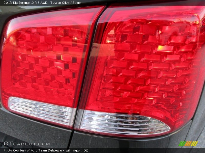 Tuscan Olive / Beige 2013 Kia Sorento LX V6 AWD