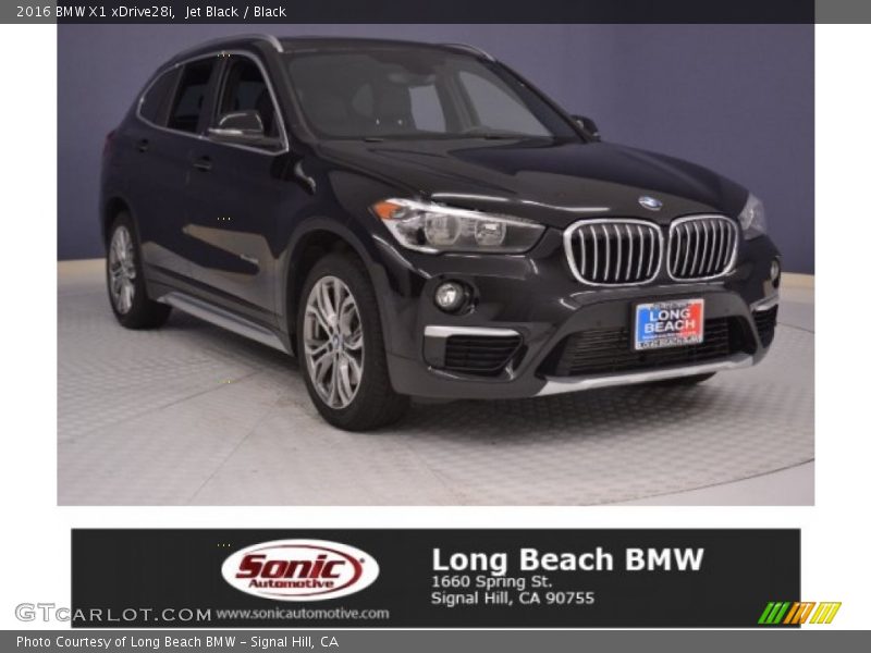 Jet Black / Black 2016 BMW X1 xDrive28i