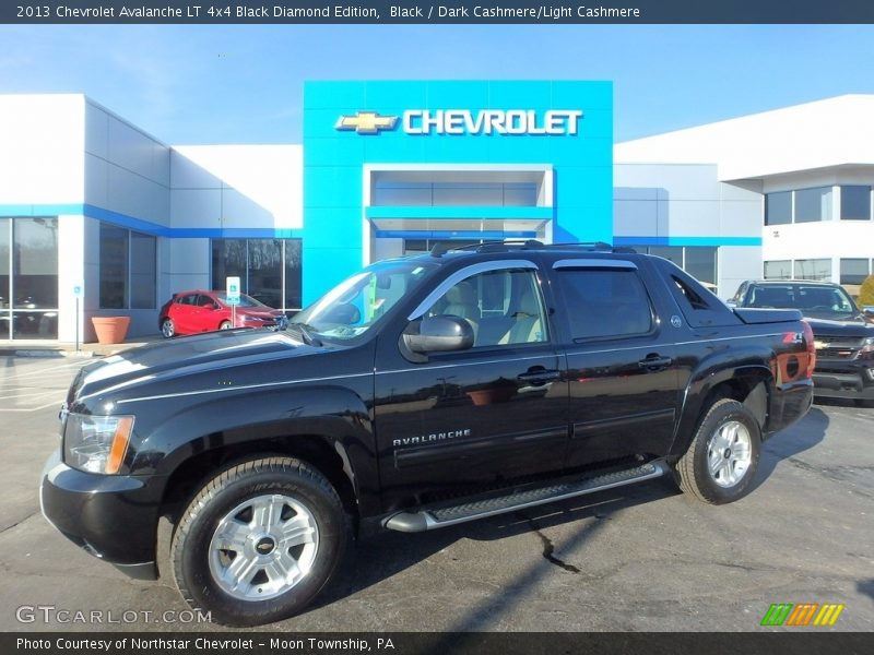 Black / Dark Cashmere/Light Cashmere 2013 Chevrolet Avalanche LT 4x4 Black Diamond Edition