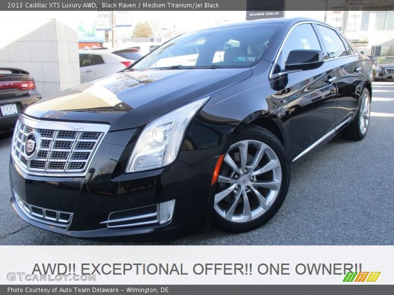 Black Raven / Medium Titanium/Jet Black 2013 Cadillac XTS Luxury AWD