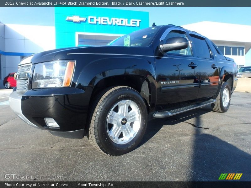 Black / Dark Cashmere/Light Cashmere 2013 Chevrolet Avalanche LT 4x4 Black Diamond Edition