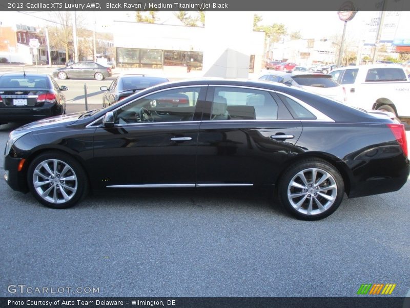 Black Raven / Medium Titanium/Jet Black 2013 Cadillac XTS Luxury AWD