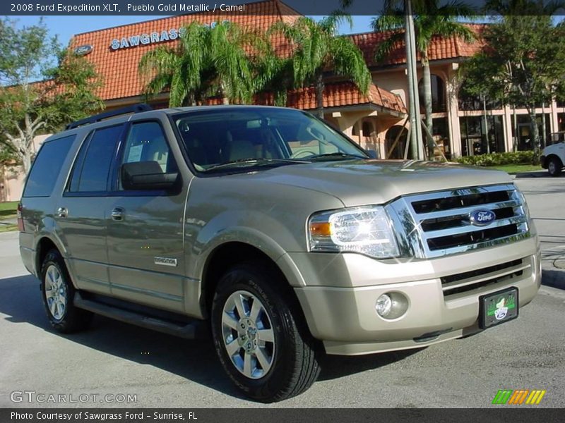 Pueblo Gold Metallic / Camel 2008 Ford Expedition XLT