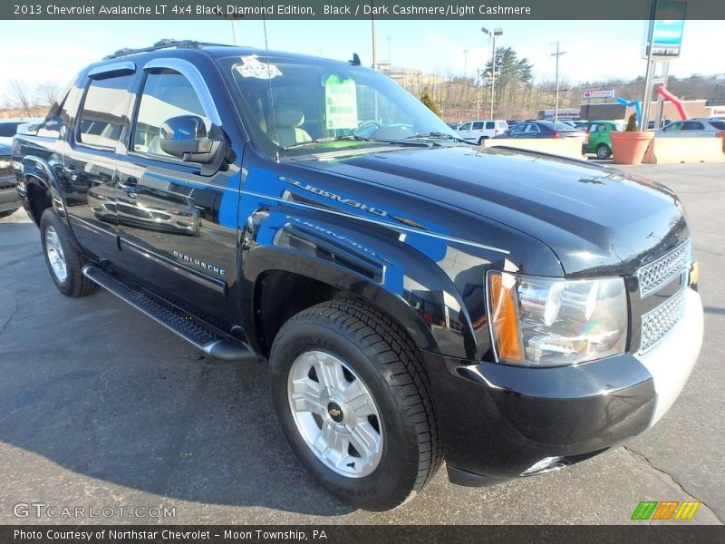 Black / Dark Cashmere/Light Cashmere 2013 Chevrolet Avalanche LT 4x4 Black Diamond Edition