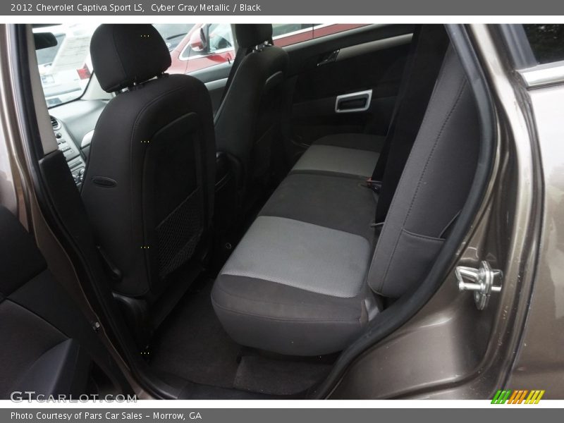 Cyber Gray Metallic / Black 2012 Chevrolet Captiva Sport LS