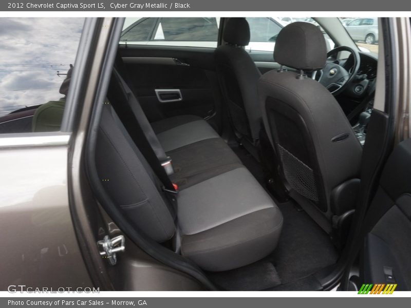 Cyber Gray Metallic / Black 2012 Chevrolet Captiva Sport LS
