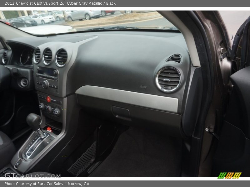 Cyber Gray Metallic / Black 2012 Chevrolet Captiva Sport LS