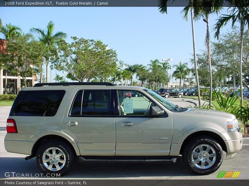 Pueblo Gold Metallic / Camel 2008 Ford Expedition XLT