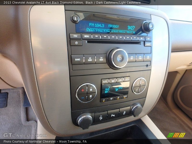 Black / Dark Cashmere/Light Cashmere 2013 Chevrolet Avalanche LT 4x4 Black Diamond Edition