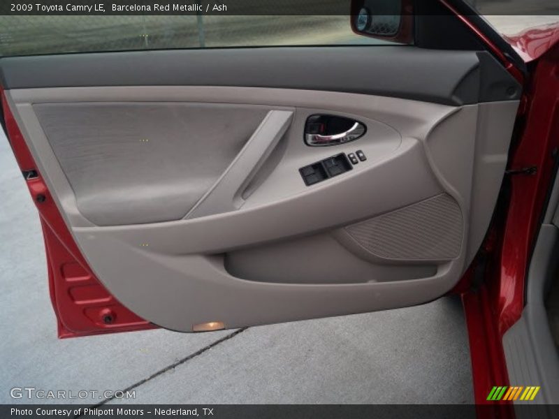 Barcelona Red Metallic / Ash 2009 Toyota Camry LE