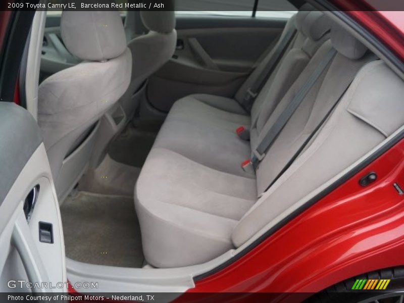 Barcelona Red Metallic / Ash 2009 Toyota Camry LE