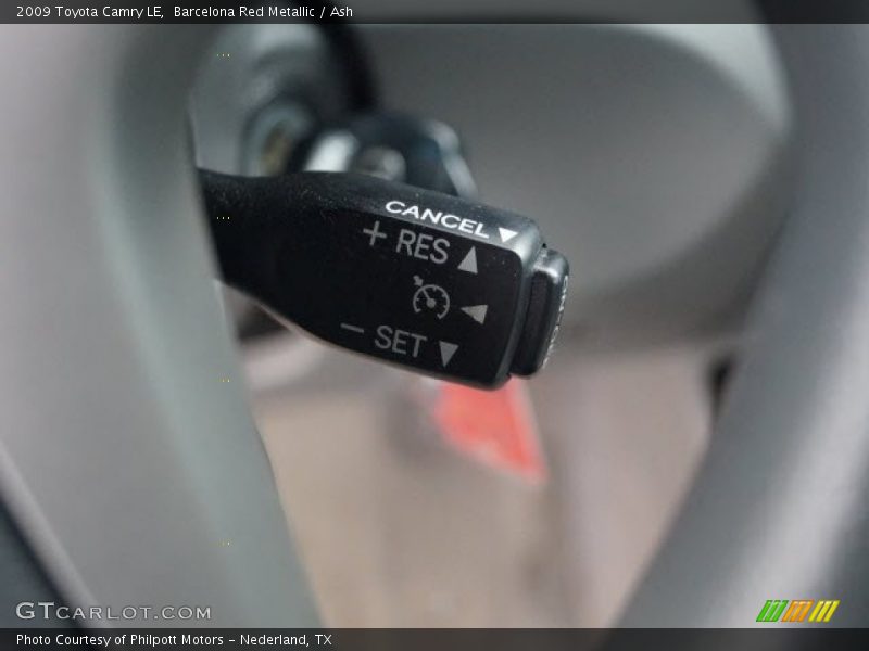Barcelona Red Metallic / Ash 2009 Toyota Camry LE