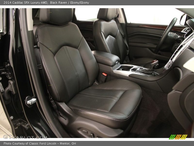 Black Raven / Ebony/Ebony 2014 Cadillac SRX Luxury AWD
