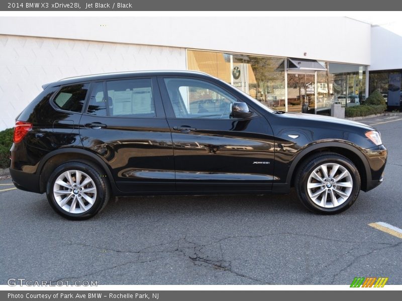 Jet Black / Black 2014 BMW X3 xDrive28i