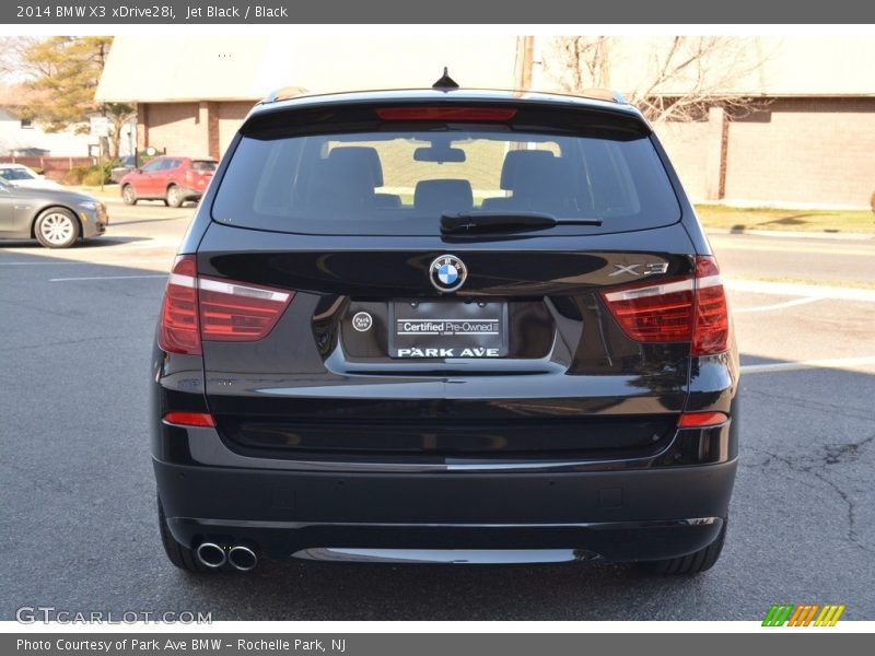 Jet Black / Black 2014 BMW X3 xDrive28i
