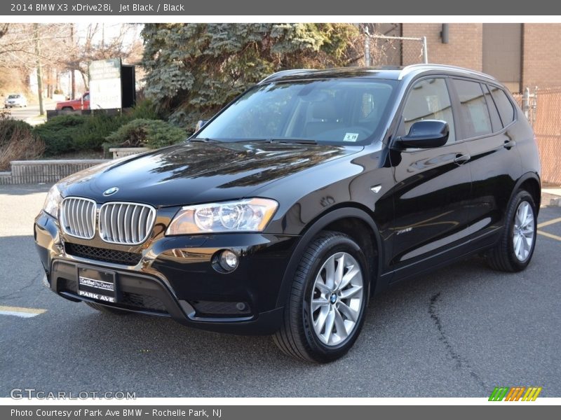 Jet Black / Black 2014 BMW X3 xDrive28i