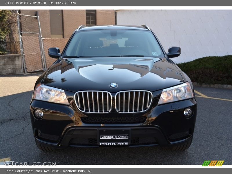 Jet Black / Black 2014 BMW X3 xDrive28i