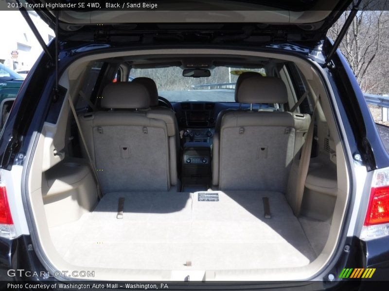 Black / Sand Beige 2013 Toyota Highlander SE 4WD