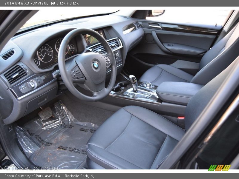 Jet Black / Black 2014 BMW X3 xDrive28i