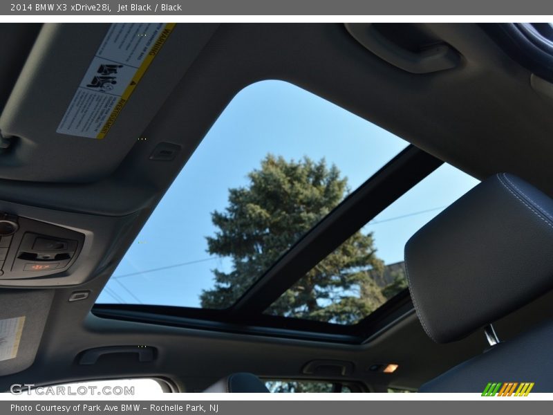 Jet Black / Black 2014 BMW X3 xDrive28i