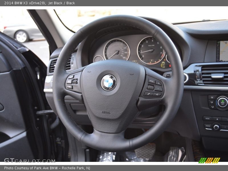 Jet Black / Black 2014 BMW X3 xDrive28i