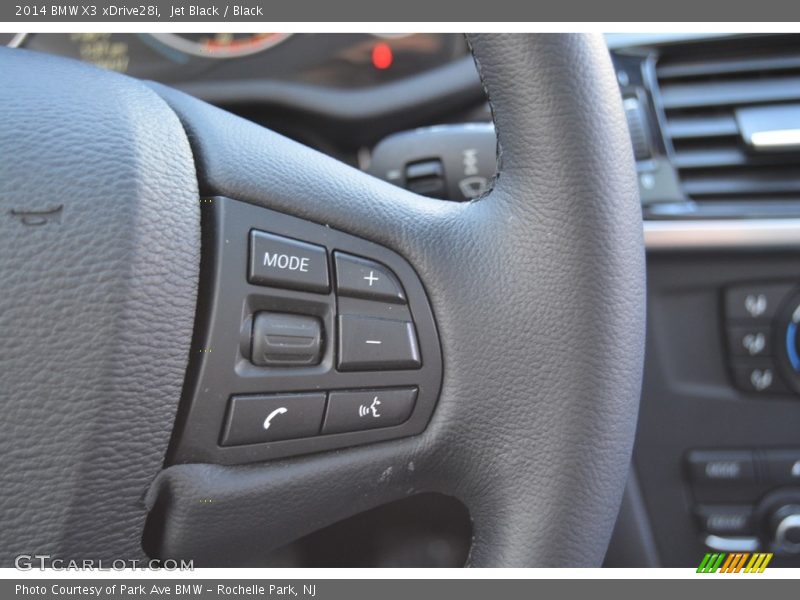Jet Black / Black 2014 BMW X3 xDrive28i