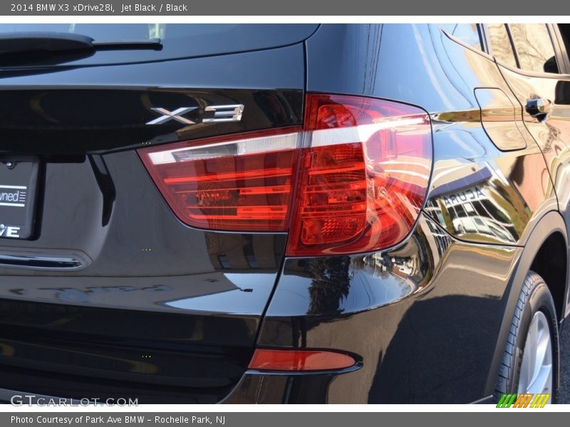 Jet Black / Black 2014 BMW X3 xDrive28i