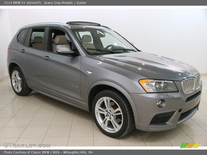 Front 3/4 View of 2014 X3 xDrive35i