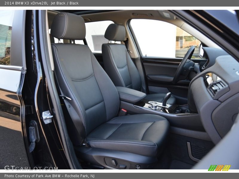 Jet Black / Black 2014 BMW X3 xDrive28i