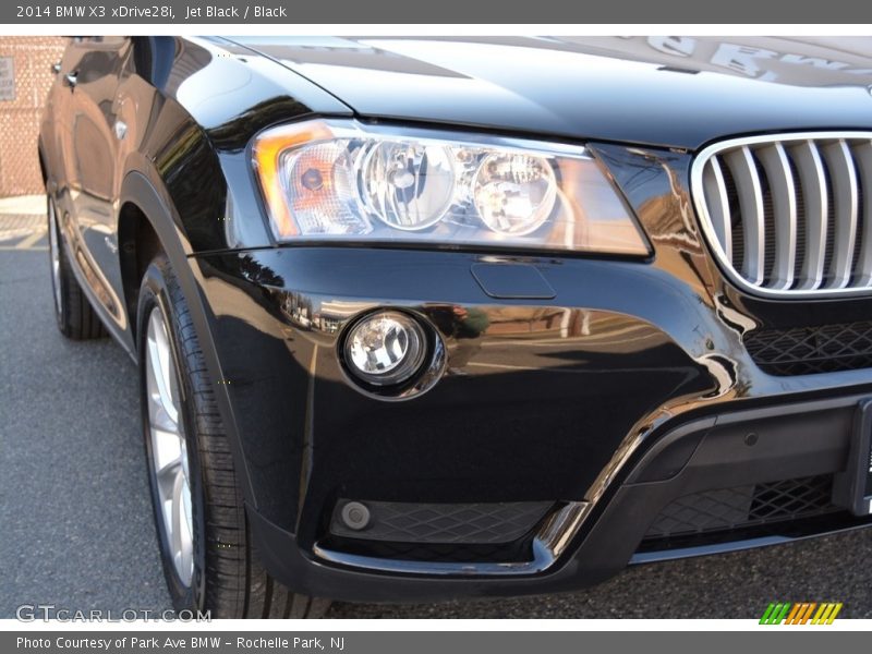 Jet Black / Black 2014 BMW X3 xDrive28i