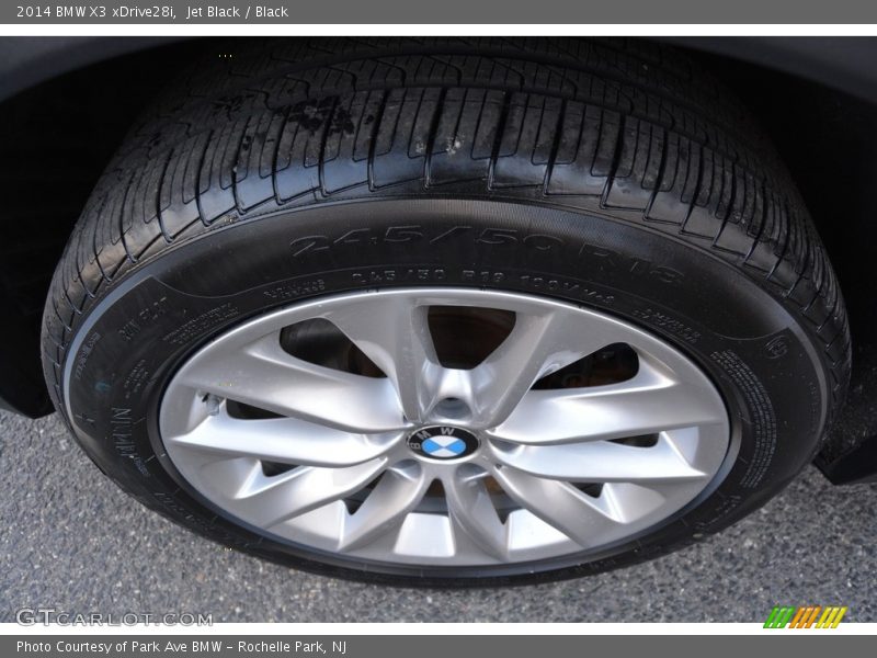 Jet Black / Black 2014 BMW X3 xDrive28i