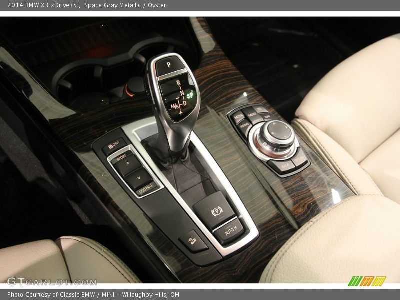 Space Gray Metallic / Oyster 2014 BMW X3 xDrive35i