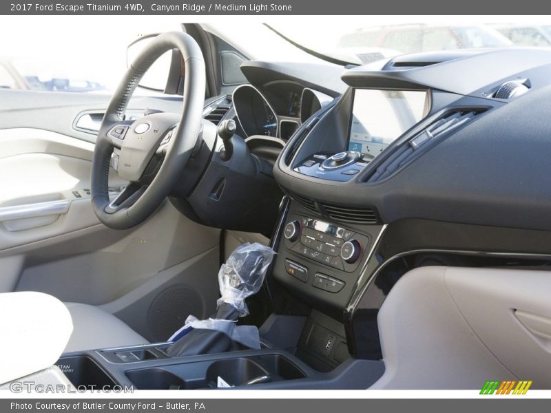 Canyon Ridge / Medium Light Stone 2017 Ford Escape Titanium 4WD