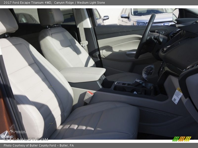 Canyon Ridge / Medium Light Stone 2017 Ford Escape Titanium 4WD