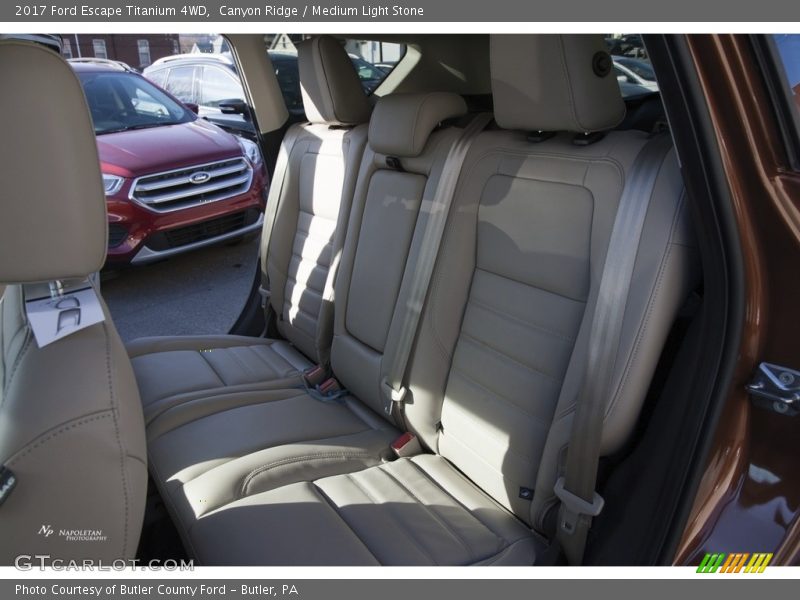 Canyon Ridge / Medium Light Stone 2017 Ford Escape Titanium 4WD