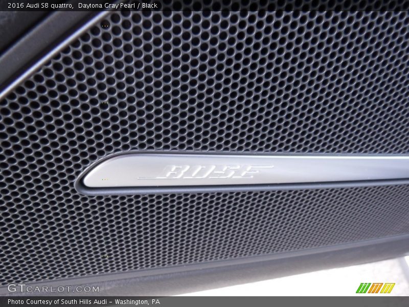 Daytona Gray Pearl / Black 2016 Audi S8 quattro