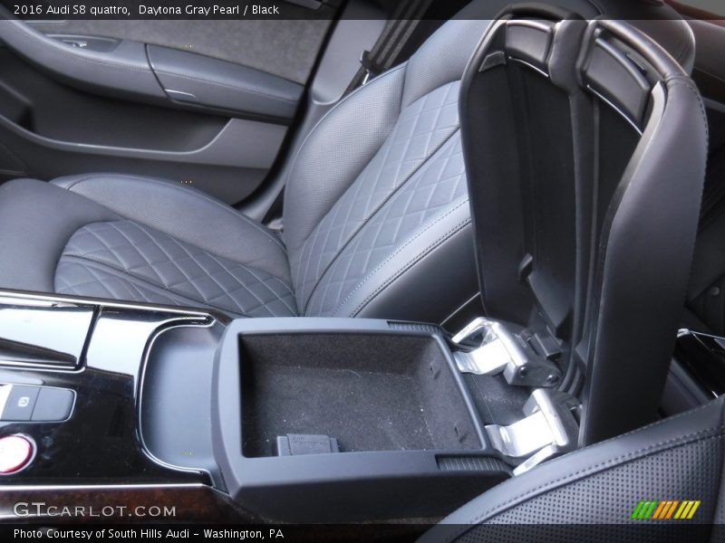 Daytona Gray Pearl / Black 2016 Audi S8 quattro