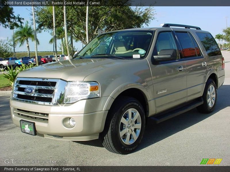 Pueblo Gold Metallic / Camel 2008 Ford Expedition XLT
