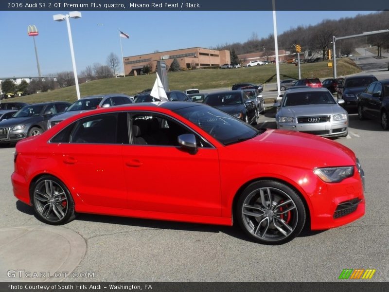  2016 S3 2.0T Premium Plus quattro Misano Red Pearl