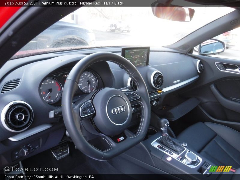  2016 S3 2.0T Premium Plus quattro Black Interior