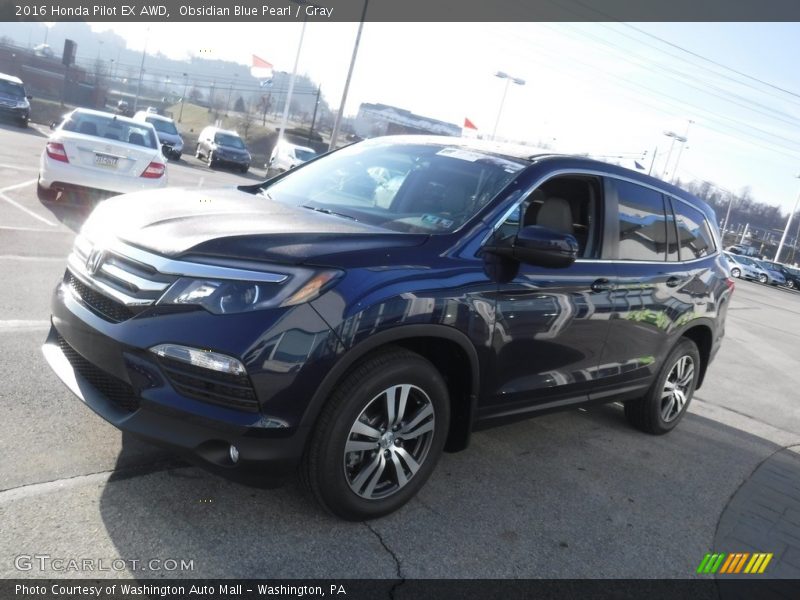 Front 3/4 View of 2016 Pilot EX AWD