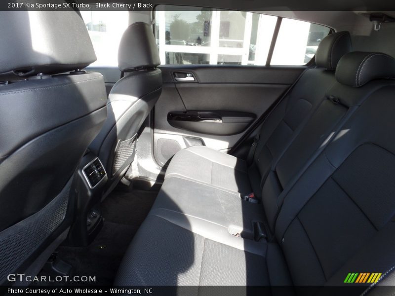 Black Cherry / Black 2017 Kia Sportage SX Turbo