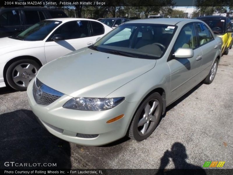 Pebble Ash Metallic / Beige 2004 Mazda MAZDA6 s Sedan